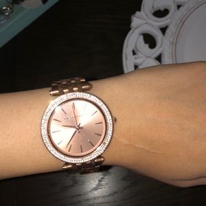 Micheal Kors Rose Gold Watch